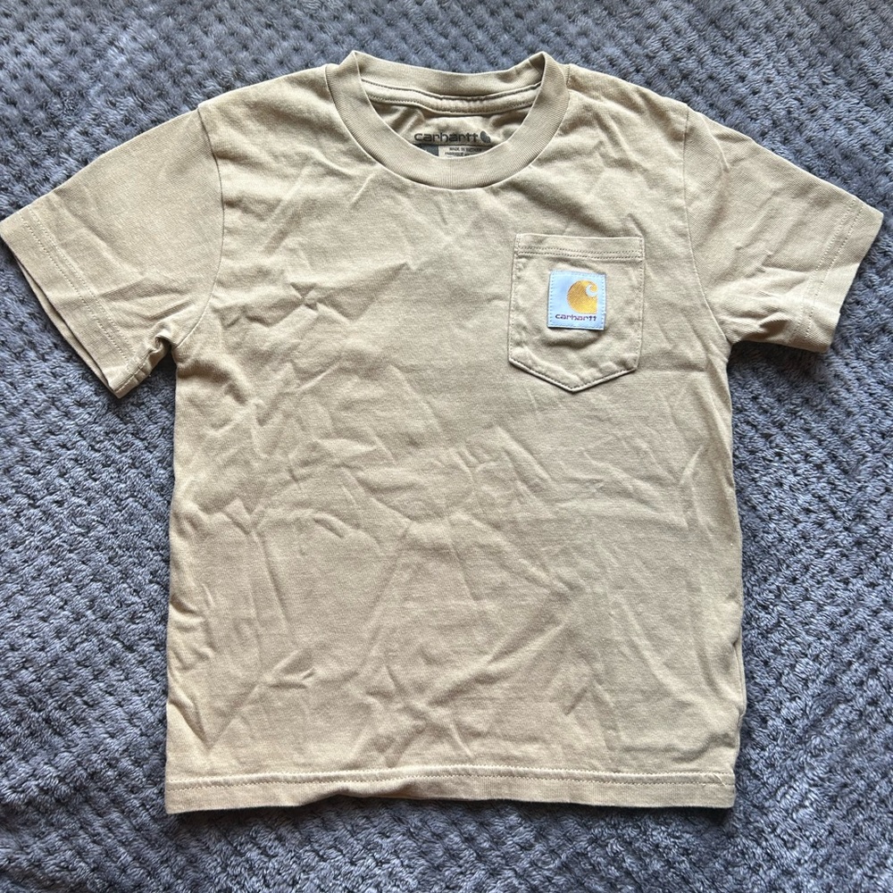 Carhartt Kids Short Sleeve Tan Tee